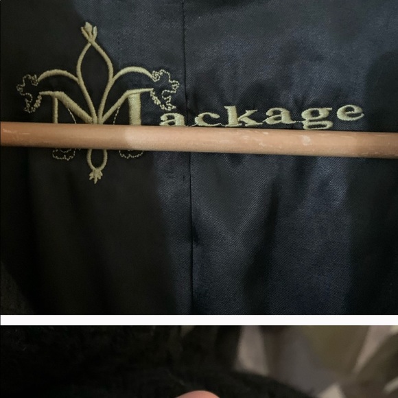 Mackage woven textured virgin wool belted coat - Picture 6 of 6